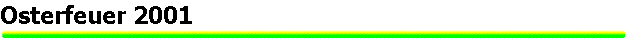 Osterfeuer 2001